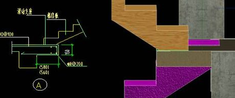 樓梯滑動支座 樓梯滑動支座
